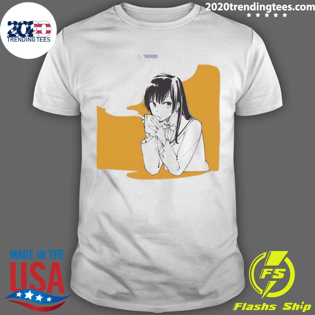 Nice nanami Drinking Tea - Adult & Kids T-Shirts, Sweatshirts & Hoodies apparel design preview 1