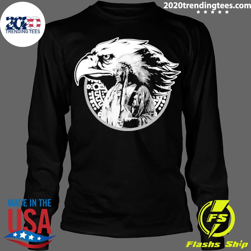 Nice native American Chief Eagle - Adult & Kids T-Shirts, Sweatshirts & Hoodies apparel design preview 4