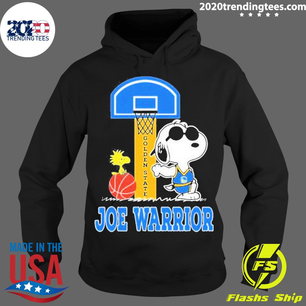 Nice nBA Golden State Warriors Snoopy Joe - Adult & Kids T-Shirts, Sweatshirts & Hoodies apparel design preview 2