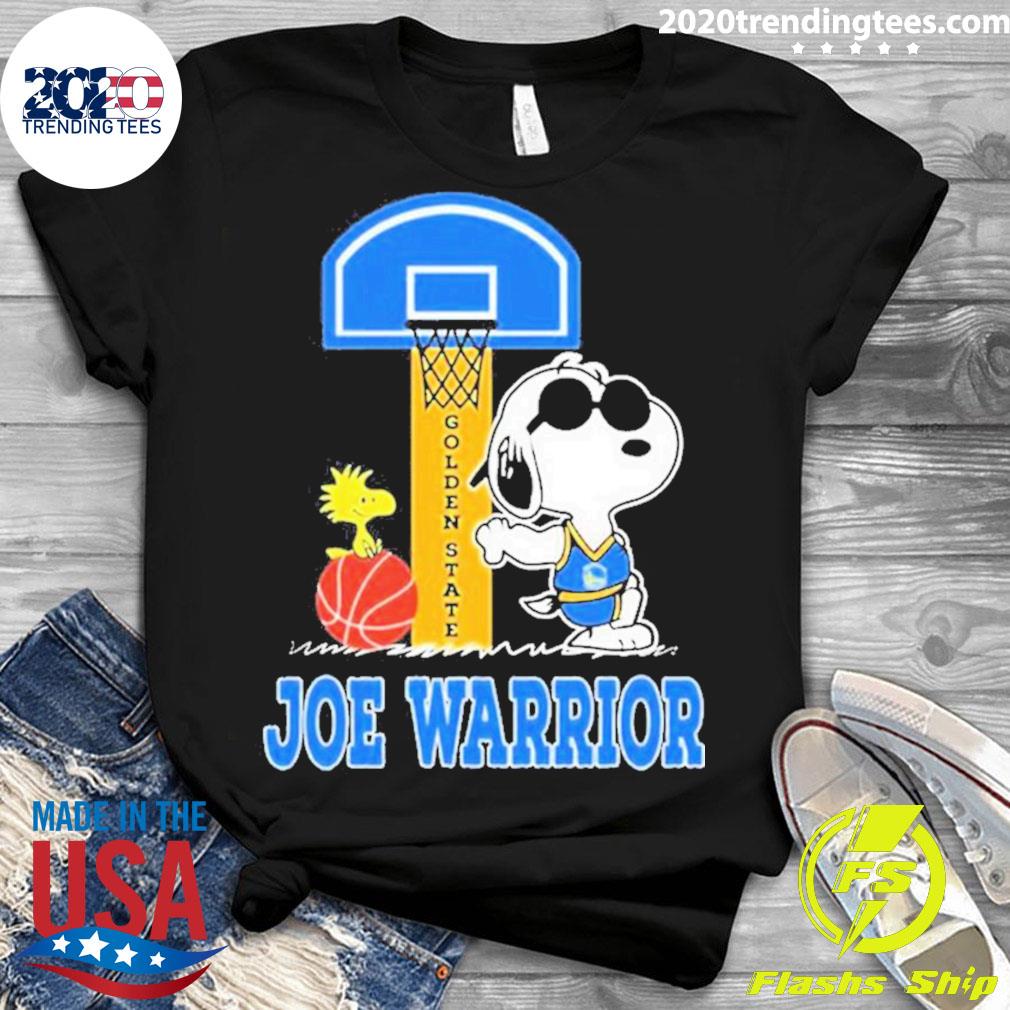 Nice nBA Golden State Warriors Snoopy Joe - Adult & Kids T-Shirts, Sweatshirts & Hoodies apparel design preview 3