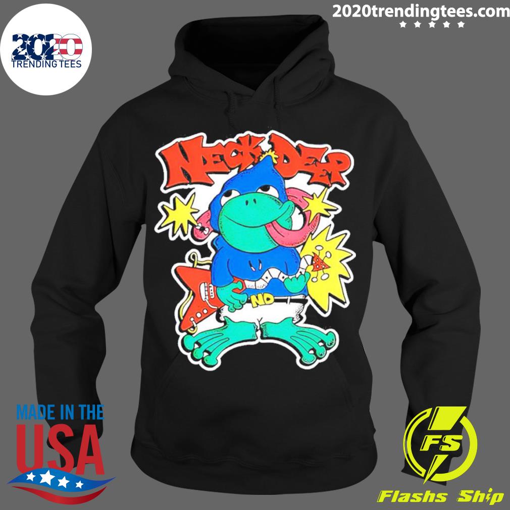 Nice neck Deep Frog - Adult & Kids T-Shirts, Sweatshirts & Hoodies apparel design preview 2