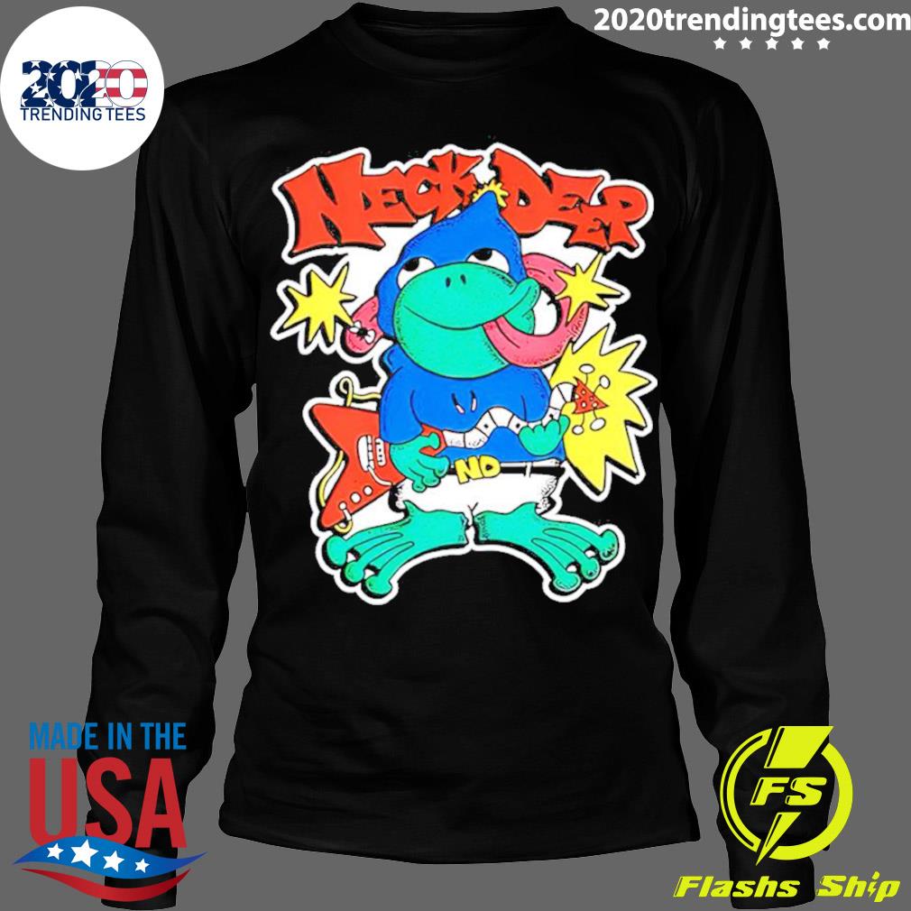 Nice neck Deep Frog - Adult & Kids T-Shirts, Sweatshirts & Hoodies apparel design preview 4