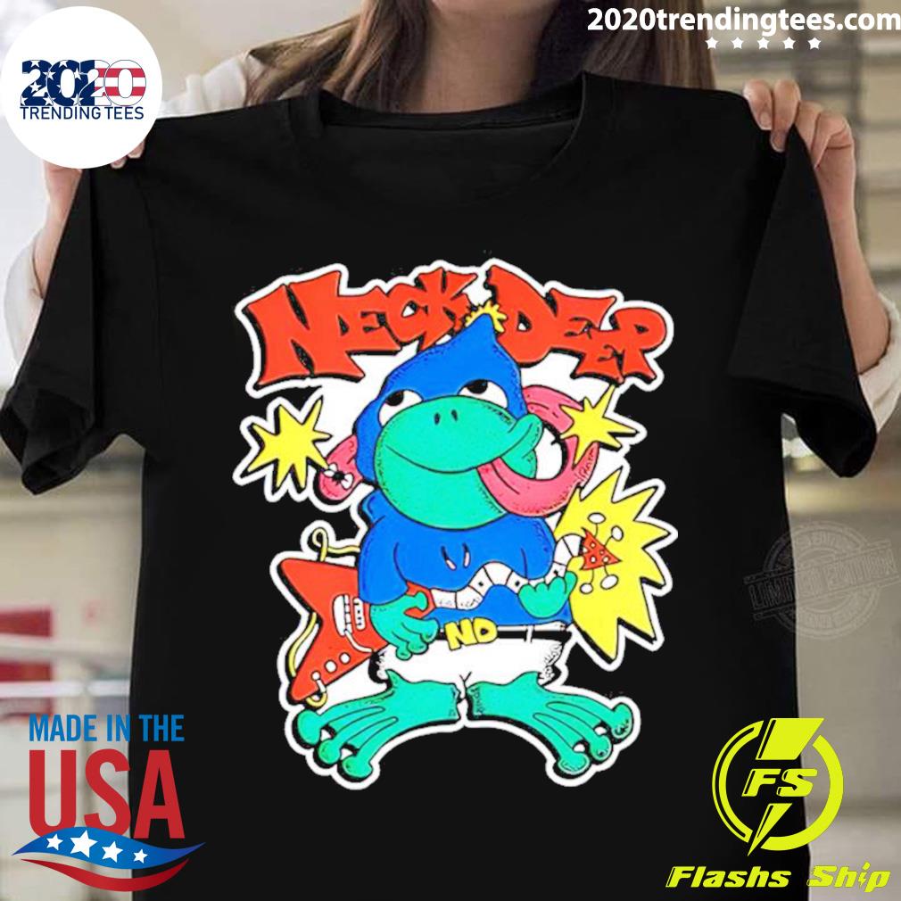 Nice neck Deep Frog - Adult & Kids T-Shirts, Sweatshirts & Hoodies apparel design preview 1