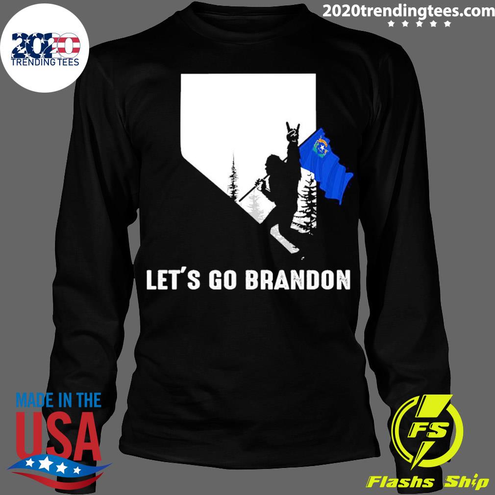Nice nevada America Bigfoot Let's Go Brandon - Adult & Kids T-Shirts, Sweatshirts & Hoodies apparel design preview 4