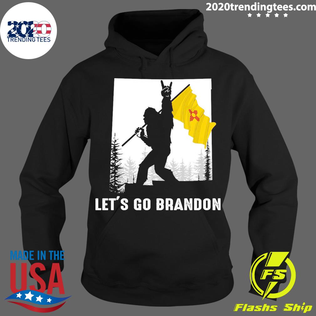 Nice new Mexico America Bigfoot Let's Go Brandon - Adult & Kids T-Shirts, Sweatshirts & Hoodies apparel design preview 2