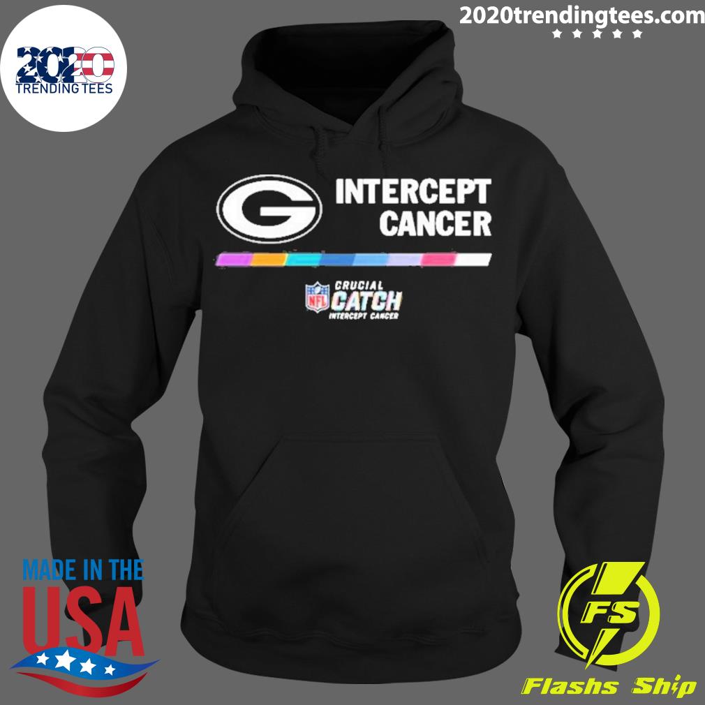 Nice nfl Crucial Catch 2022 Green Bay Packers - Adult & Kids T-Shirts, Sweatshirts & Hoodies apparel design preview 2