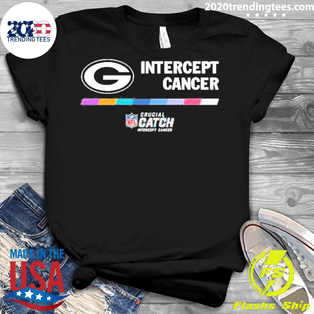 Nice nfl Crucial Catch 2022 Green Bay Packers - Adult & Kids T-Shirts, Sweatshirts & Hoodies apparel design preview 3