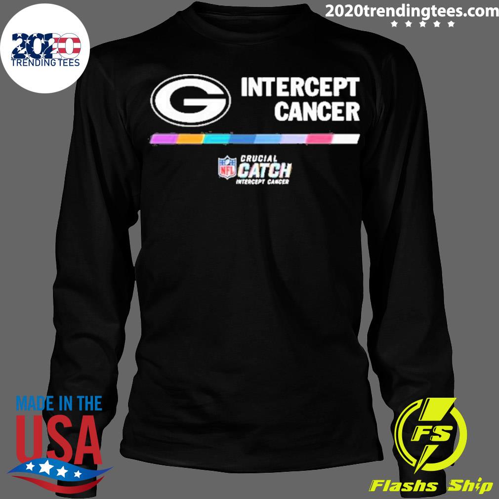 Nice nfl Crucial Catch 2022 Green Bay Packers - Adult & Kids T-Shirts, Sweatshirts & Hoodies apparel design preview 4