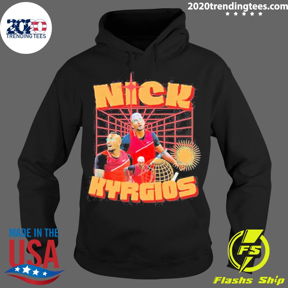 Nice nick Kyrgios Bootleg - Adult & Kids T-Shirts, Sweatshirts & Hoodies apparel design preview 2
