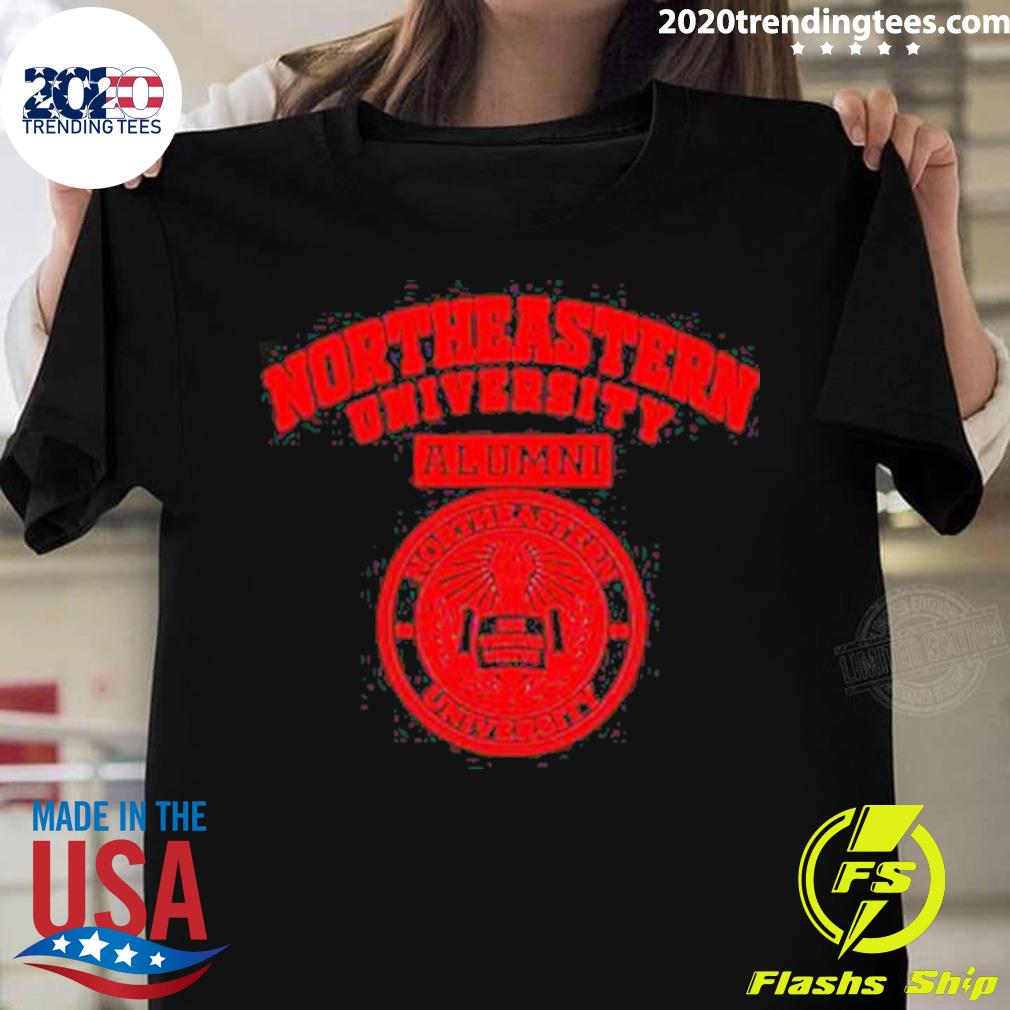 Nice northeastern University Alumni Lvx Veritas - Adult & Kids T-Shirts, Sweatshirts & Hoodies apparel design preview 1