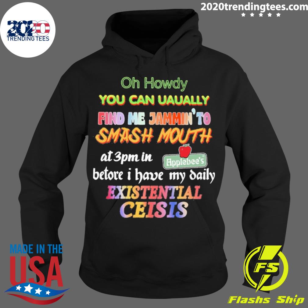 Nice oh Howdy You Can Uaually Find Me Jammin To Smash - Adult & Kids T-Shirts, Sweatshirts & Hoodies apparel design preview 2