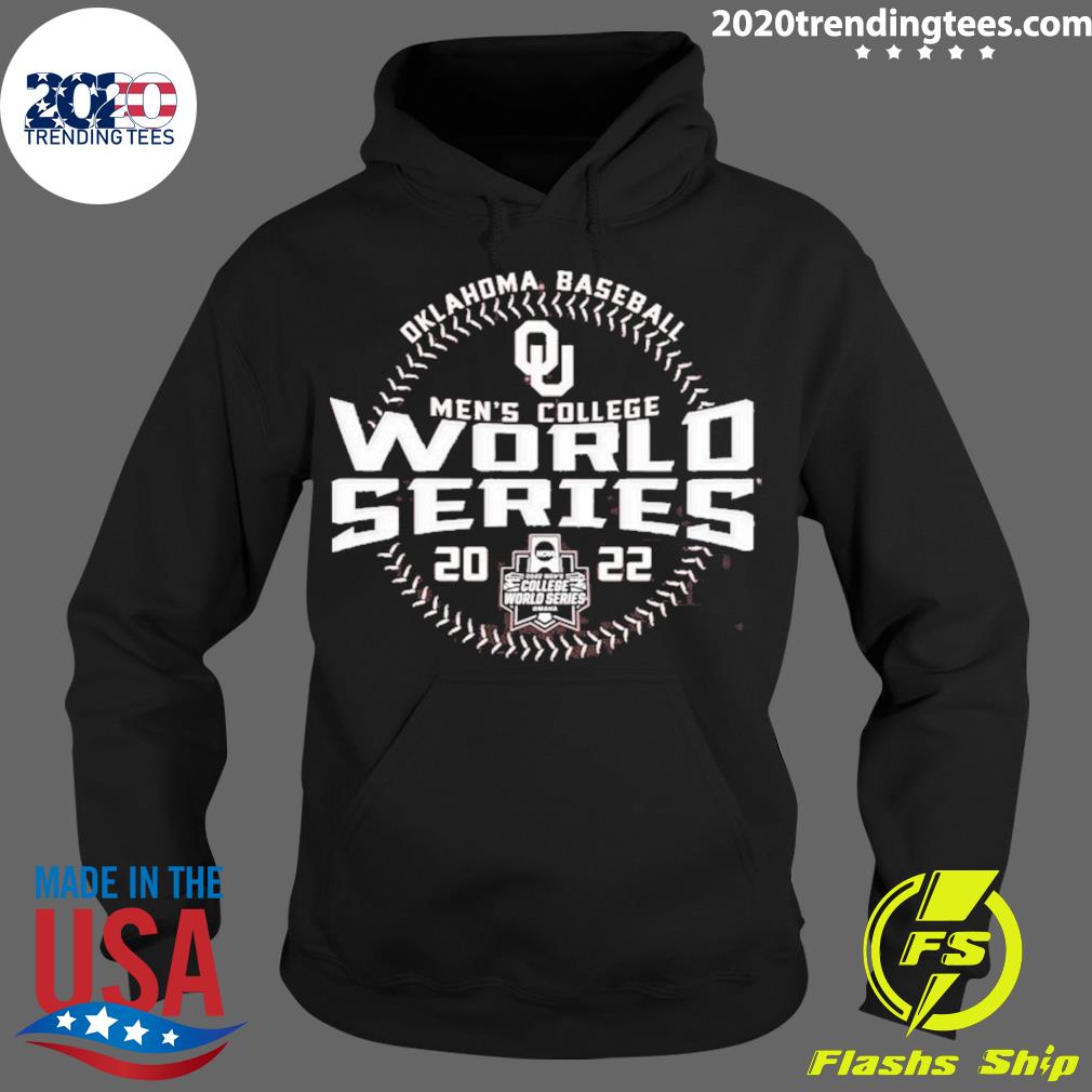 Nice oklahoma Baseball 2022 Men's College World - Adult & Kids T-Shirts, Sweatshirts & Hoodies apparel design preview 2