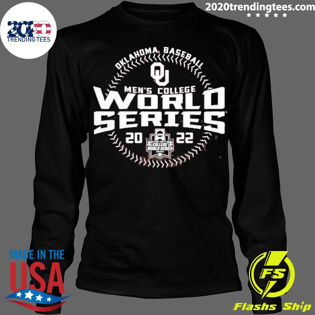 Nice oklahoma Baseball 2022 Men's College World - Adult & Kids T-Shirts, Sweatshirts & Hoodies apparel design preview 4