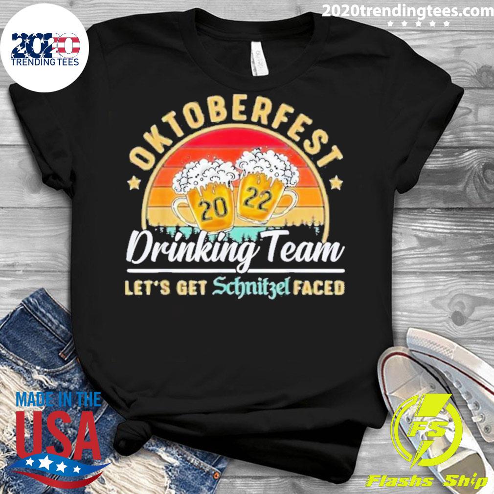 Nice oktoberfest 2022 Drinking Team Let's Get - Adult & Kids T-Shirts, Sweatshirts & Hoodies apparel design preview 3