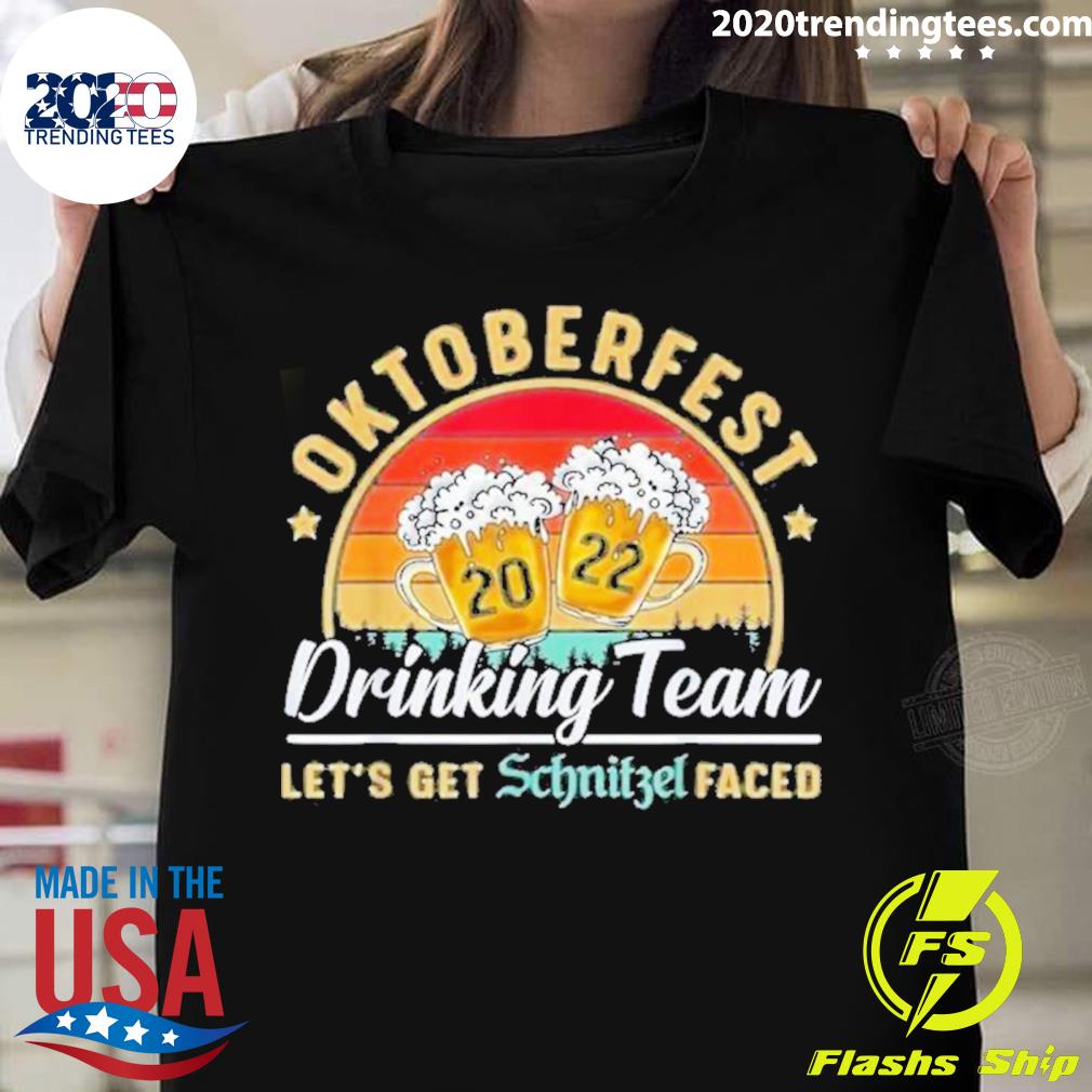 Nice oktoberfest 2022 Drinking Team Let's Get - Adult & Kids T-Shirts, Sweatshirts & Hoodies apparel design preview 1