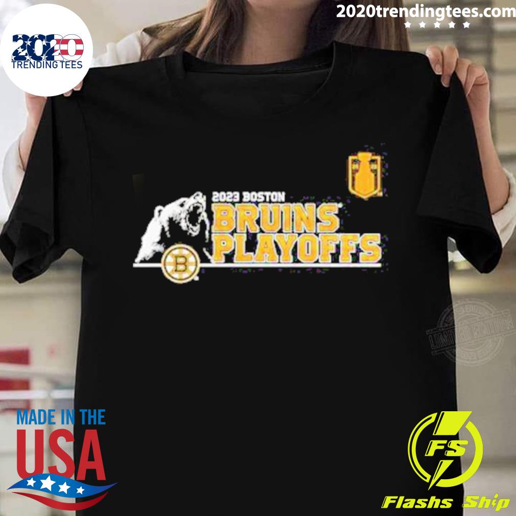 Nice original Boston Bruins 2023 Playoffs Slogan - Adult & Kids T-Shirts, Sweatshirts & Hoodies apparel design preview 1
