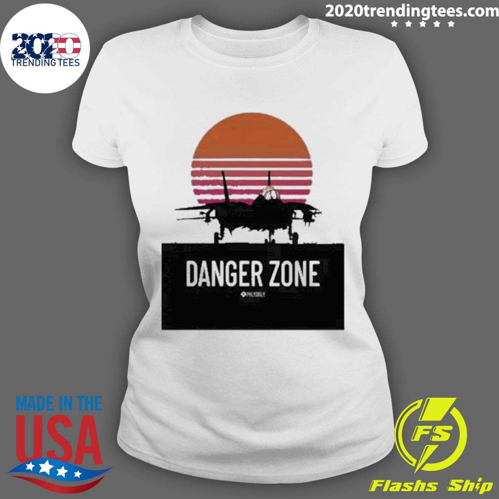Nice phlydaily Danger Zone - Adult & Kids T-Shirts, Sweatshirts & Hoodies apparel design preview 3