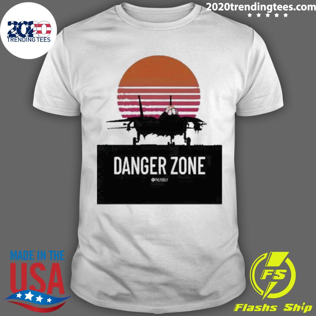 Nice phlydaily Danger Zone - Adult & Kids T-Shirts, Sweatshirts & Hoodies apparel design preview 1