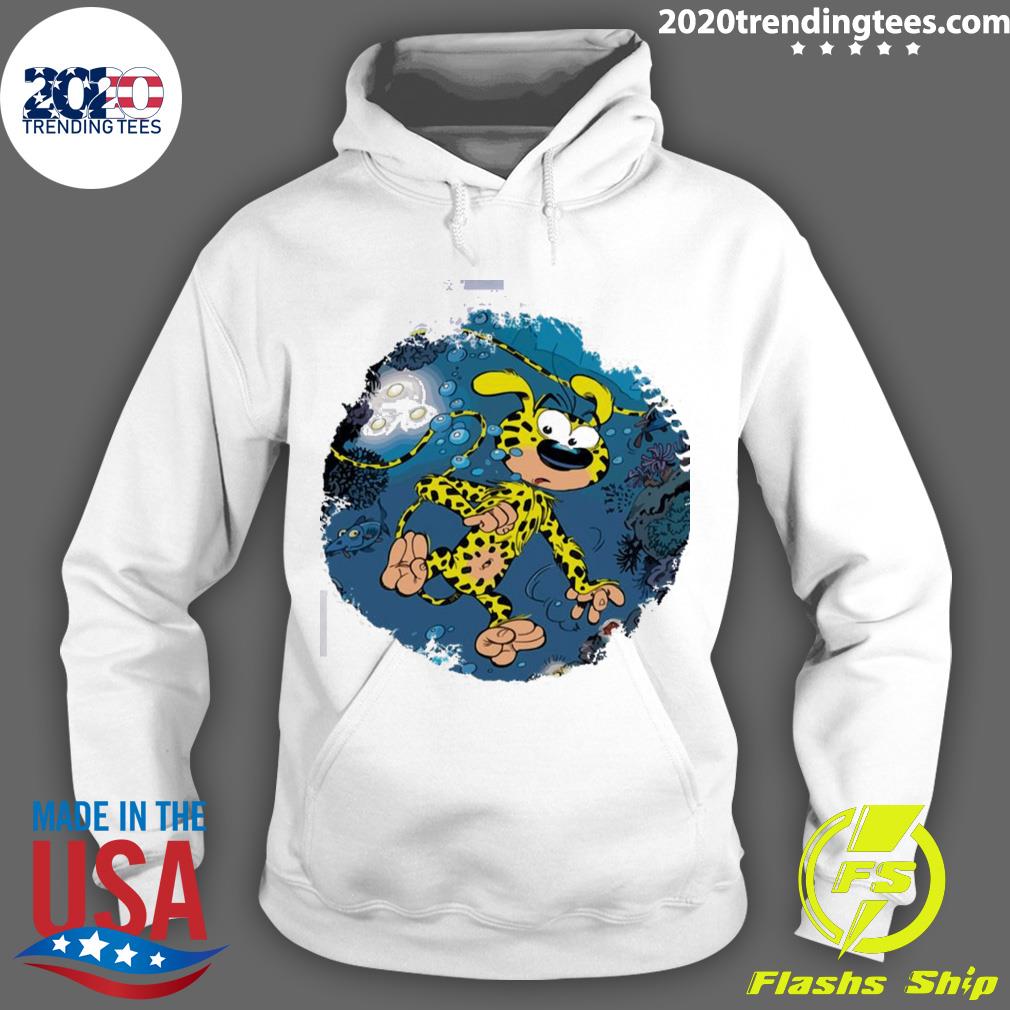 Nice pink Funny Marsupilami Under Water - Adult & Kids T-Shirts, Sweatshirts & Hoodies apparel design preview 2