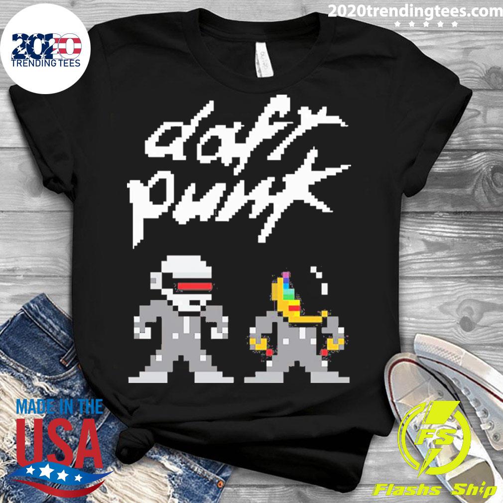 Nice pixel Daft Punk - Adult & Kids T-Shirts, Sweatshirts & Hoodies apparel design preview 3