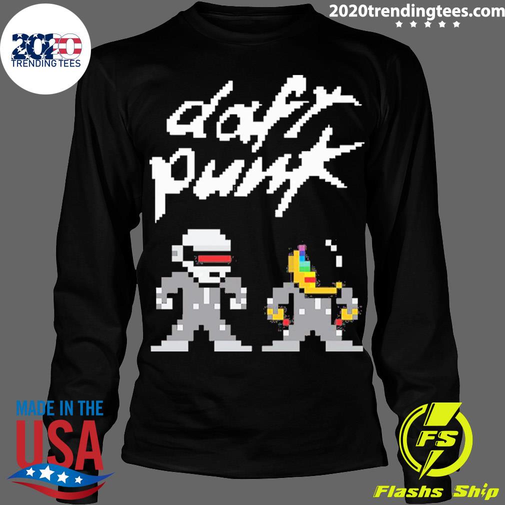 Nice pixel Daft Punk - Adult & Kids T-Shirts, Sweatshirts & Hoodies apparel design preview 4