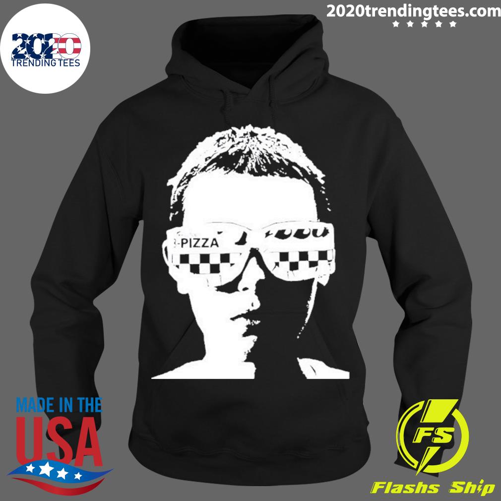 Nice pizza Box Sunglasses Stencil Eleven Stranger - Adult & Kids T-Shirts, Sweatshirts & Hoodies apparel design preview 2