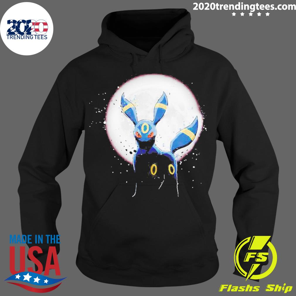 Nice pokemon Umbreon Evolve Eevee - Adult & Kids T-Shirts, Sweatshirts & Hoodies apparel design preview 2