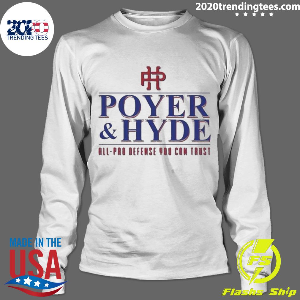 Nice poyer Hyde All-pro Defense You Can Trust - Adult & Kids T-Shirts, Sweatshirts & Hoodies apparel design preview 4