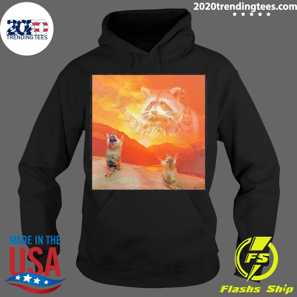Nice praise The Lord Racoon - Adult & Kids T-Shirts, Sweatshirts & Hoodies apparel design preview 2