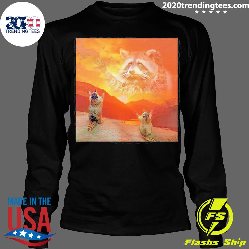 Nice praise The Lord Racoon - Adult & Kids T-Shirts, Sweatshirts & Hoodies apparel design preview 4