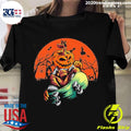 Nice pumpkin With Skateboard Halloween - Adult & Kids T-Shirts, Sweatshirts & Hoodies apparel design preview 1