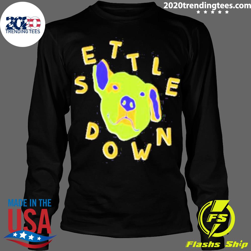 Nice ricky Montgomery Merch Store Settle Down Dog - Adult & Kids T-Shirts, Sweatshirts & Hoodies apparel design preview 4