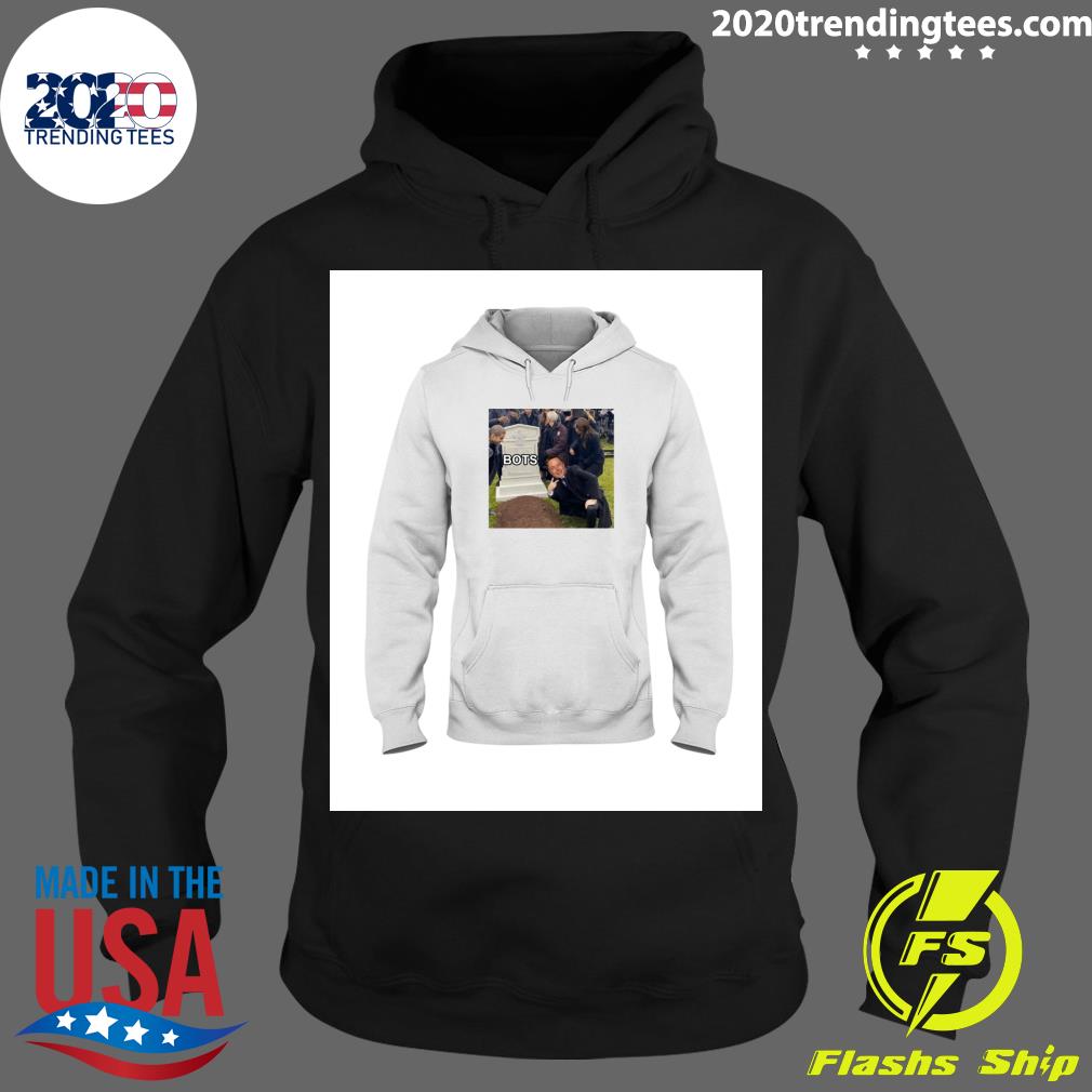 Nice rip Elon Musk Bots - Adult & Kids T-Shirts, Sweatshirts & Hoodies apparel design preview 2