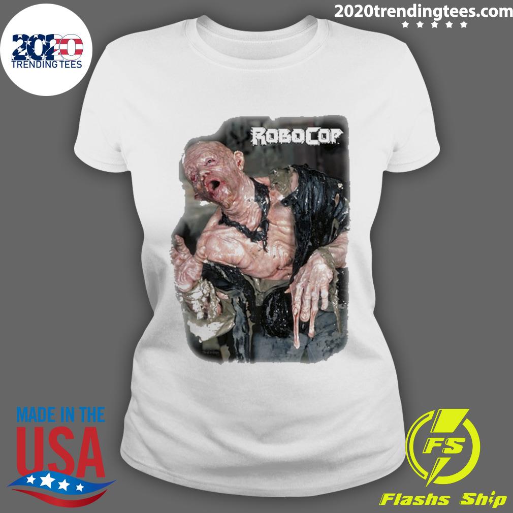 Nice robocop Melting Man Portrait Poster - Adult & Kids T-Shirts, Sweatshirts & Hoodies apparel design preview 3