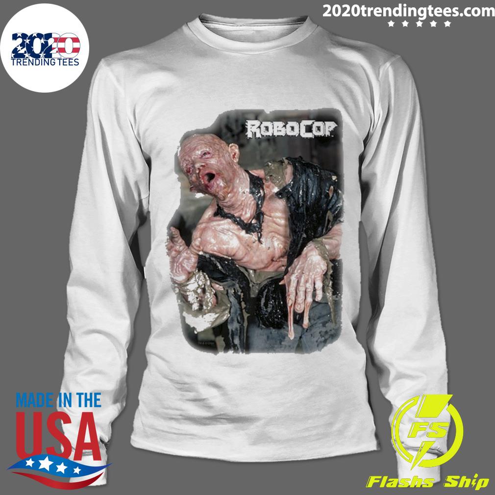 Nice robocop Melting Man Portrait Poster - Adult & Kids T-Shirts, Sweatshirts & Hoodies apparel design preview 4