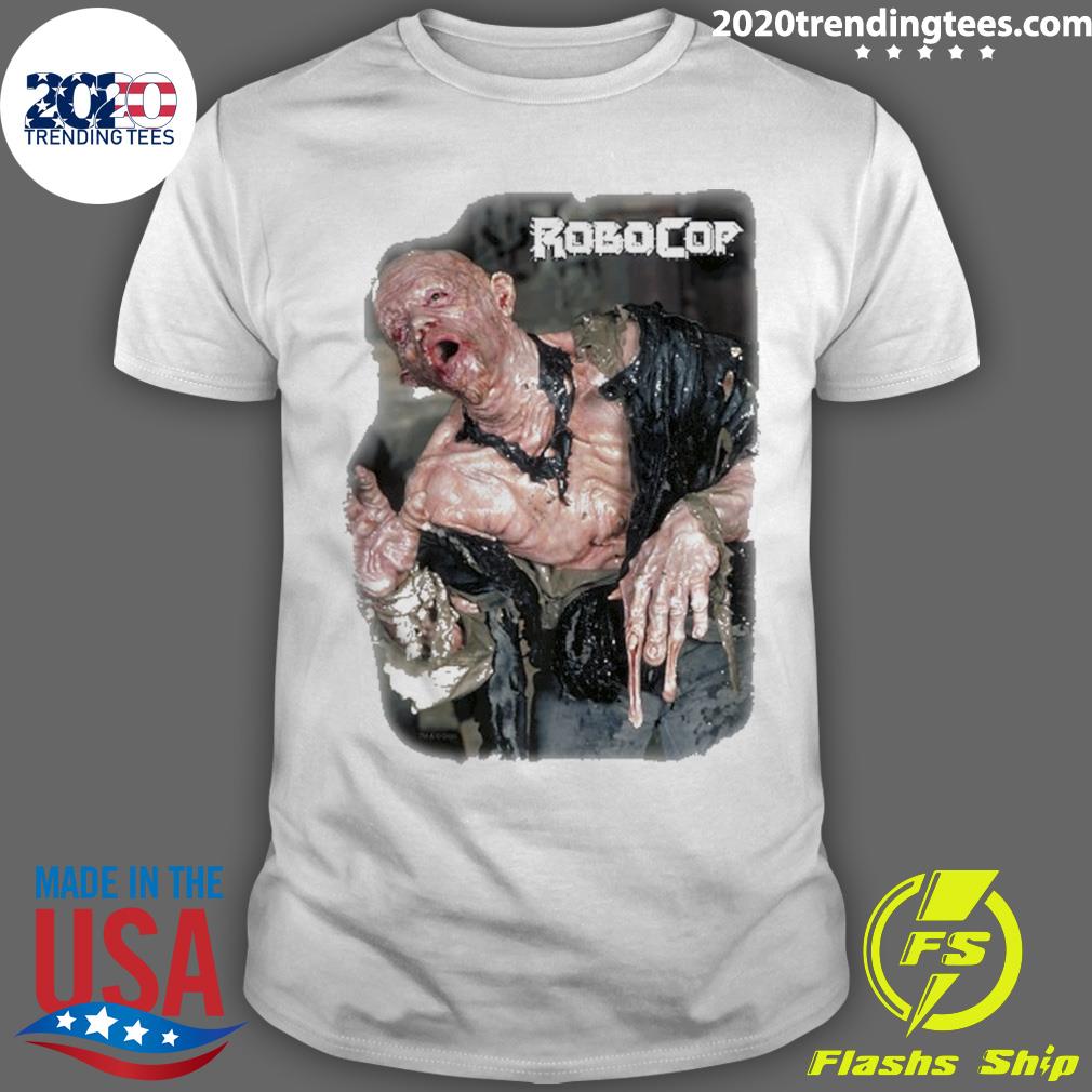 Nice robocop Melting Man Portrait Poster - Adult & Kids T-Shirts, Sweatshirts & Hoodies apparel design preview 1