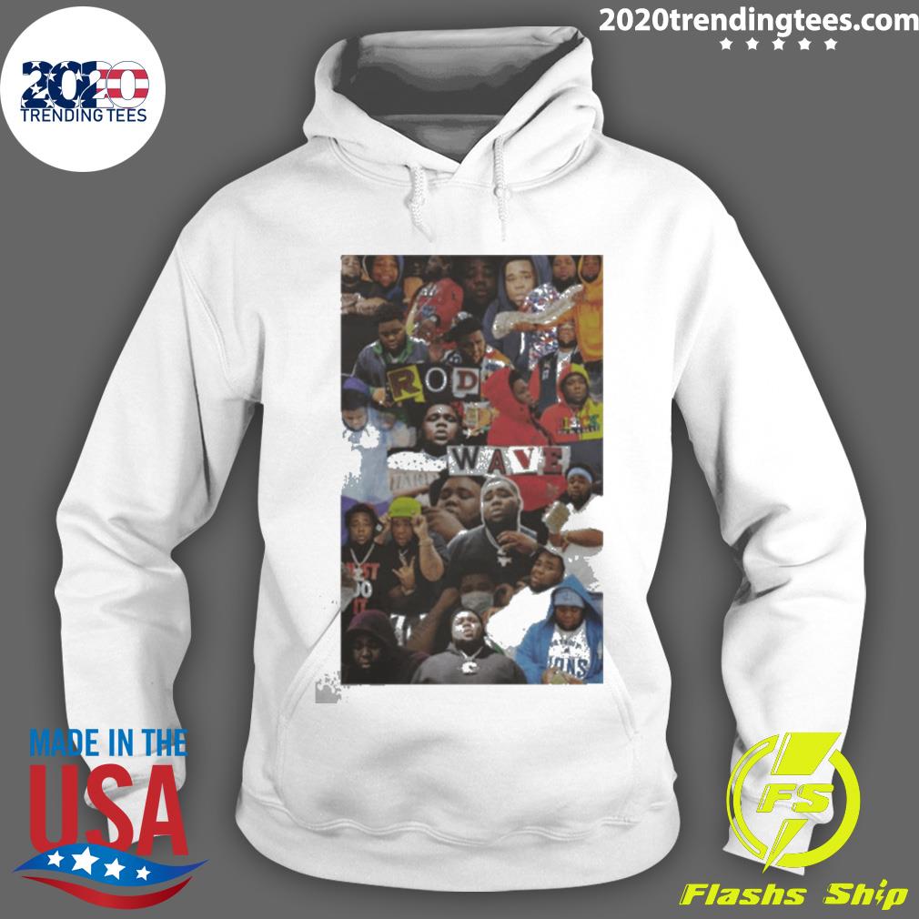 Nice rod Wave Collage Vintage - Adult & Kids T-Shirts, Sweatshirts & Hoodies apparel design preview 2