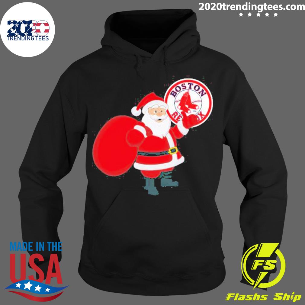 Nice santa Claus Boston Red Sox Mlb Christmas 2022 - Adult & Kids T-Shirts, Sweatshirts & Hoodies apparel design preview 2