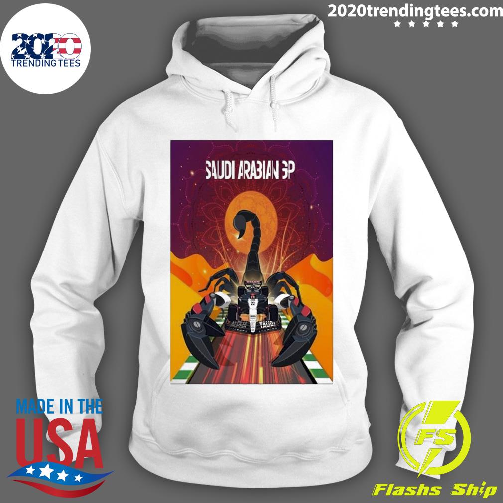 Nice scuderia Alphatauri Saudi Arabian Poster - Adult & Kids T-Shirts, Sweatshirts & Hoodies apparel design preview 2