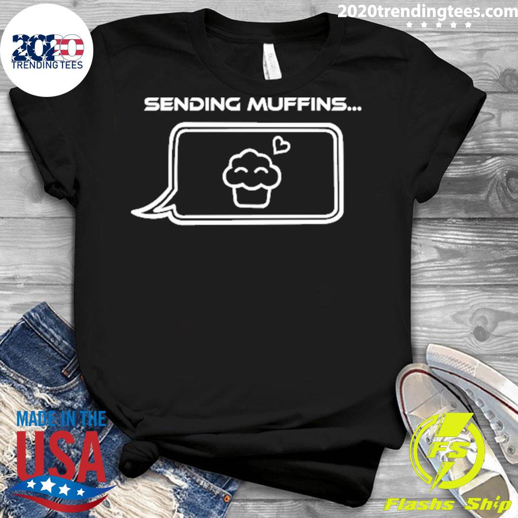 Nice sending Muffins - Adult & Kids T-Shirts, Sweatshirts & Hoodies apparel design preview 3