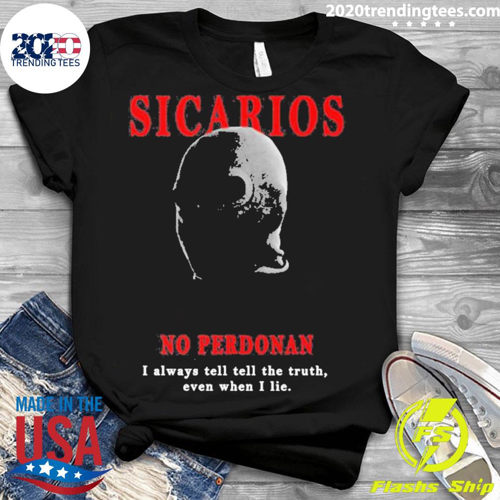 Nice sicarios No Perdonan - Adult & Kids T-Shirts, Sweatshirts & Hoodies apparel design preview 3
