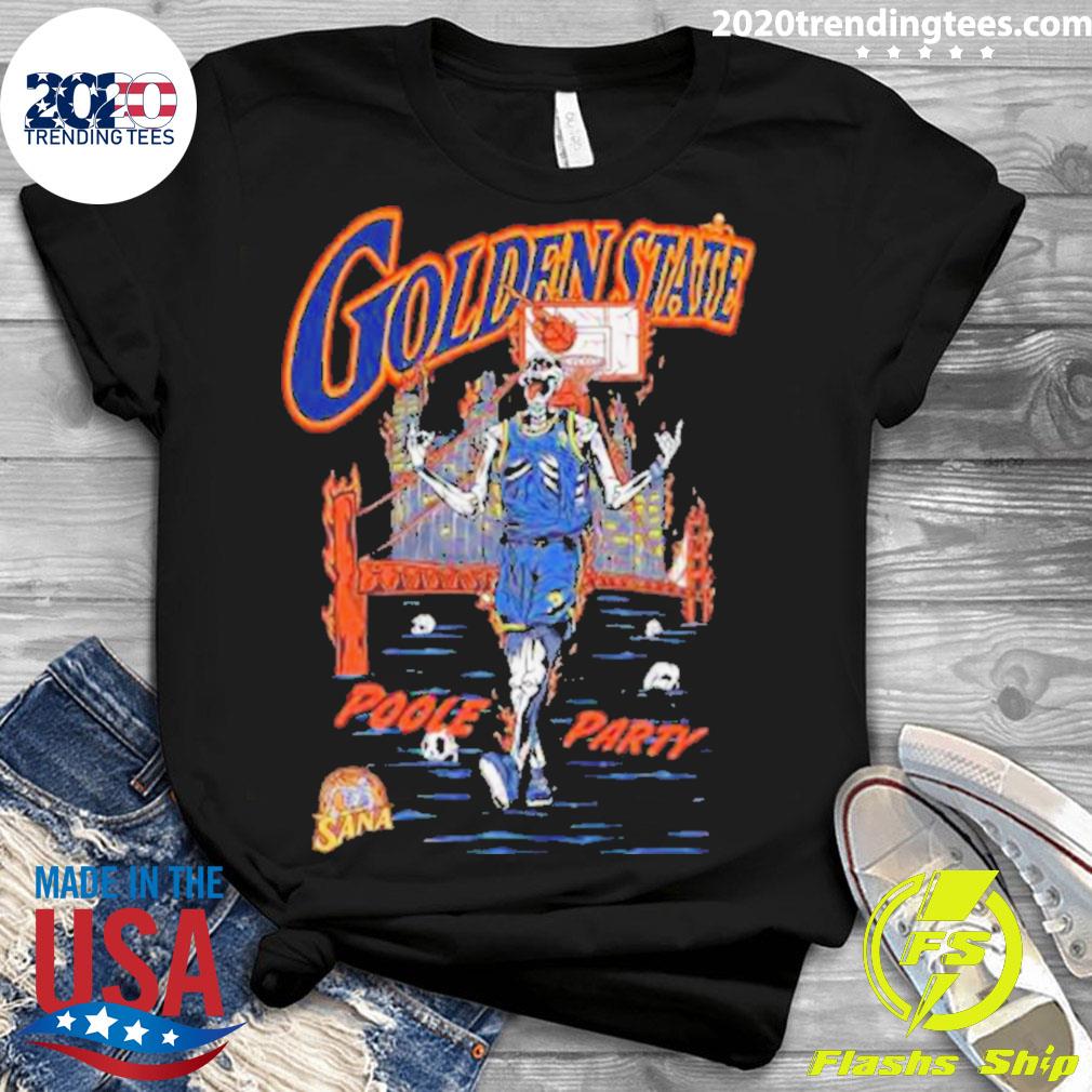 Nice skeleton Golden State Warriors Nba Playoffs - Adult & Kids T-Shirts, Sweatshirts & Hoodies apparel design preview 3