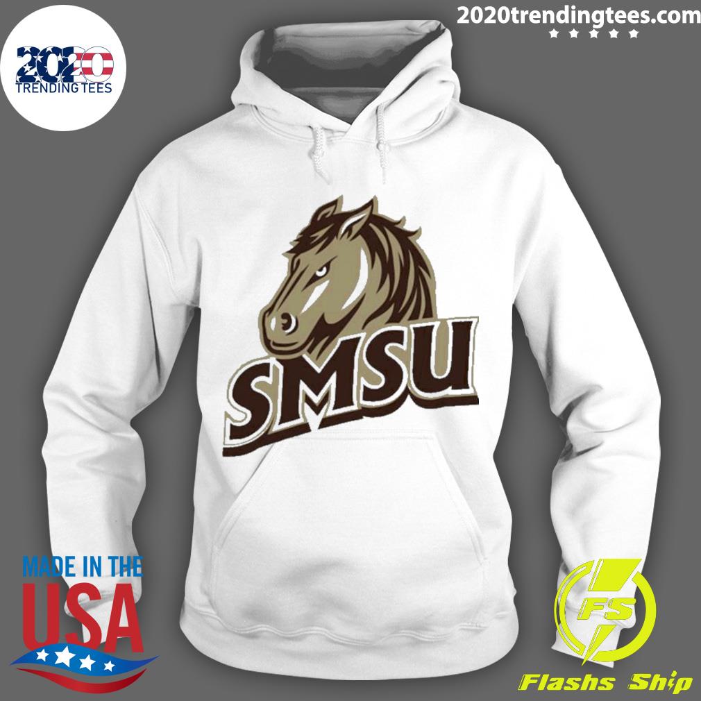 Nice smsu Football - Adult & Kids T-Shirts, Sweatshirts & Hoodies apparel design preview 2