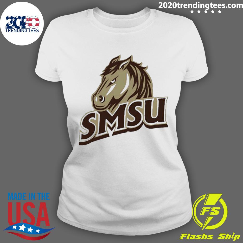 Nice smsu Football - Adult & Kids T-Shirts, Sweatshirts & Hoodies apparel design preview 3