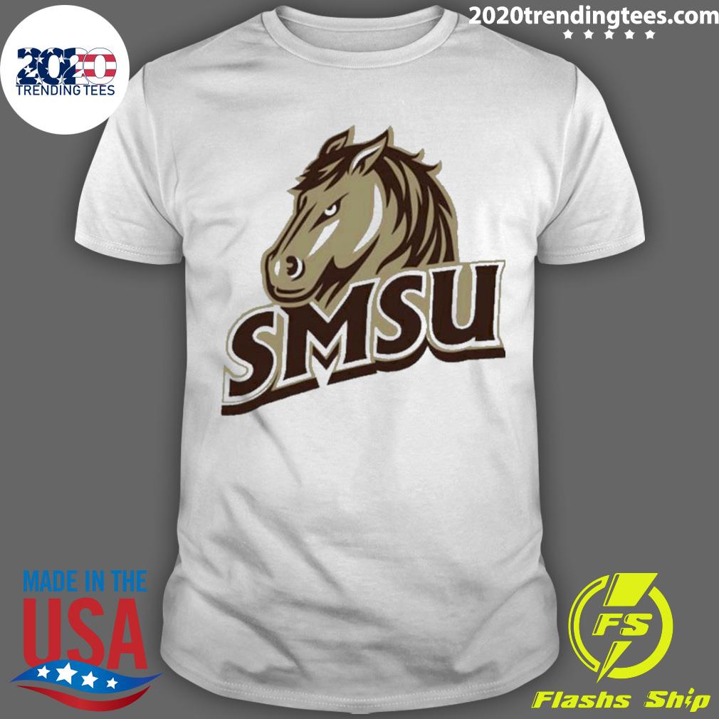 Nice smsu Football - Adult & Kids T-Shirts, Sweatshirts & Hoodies apparel design preview 1