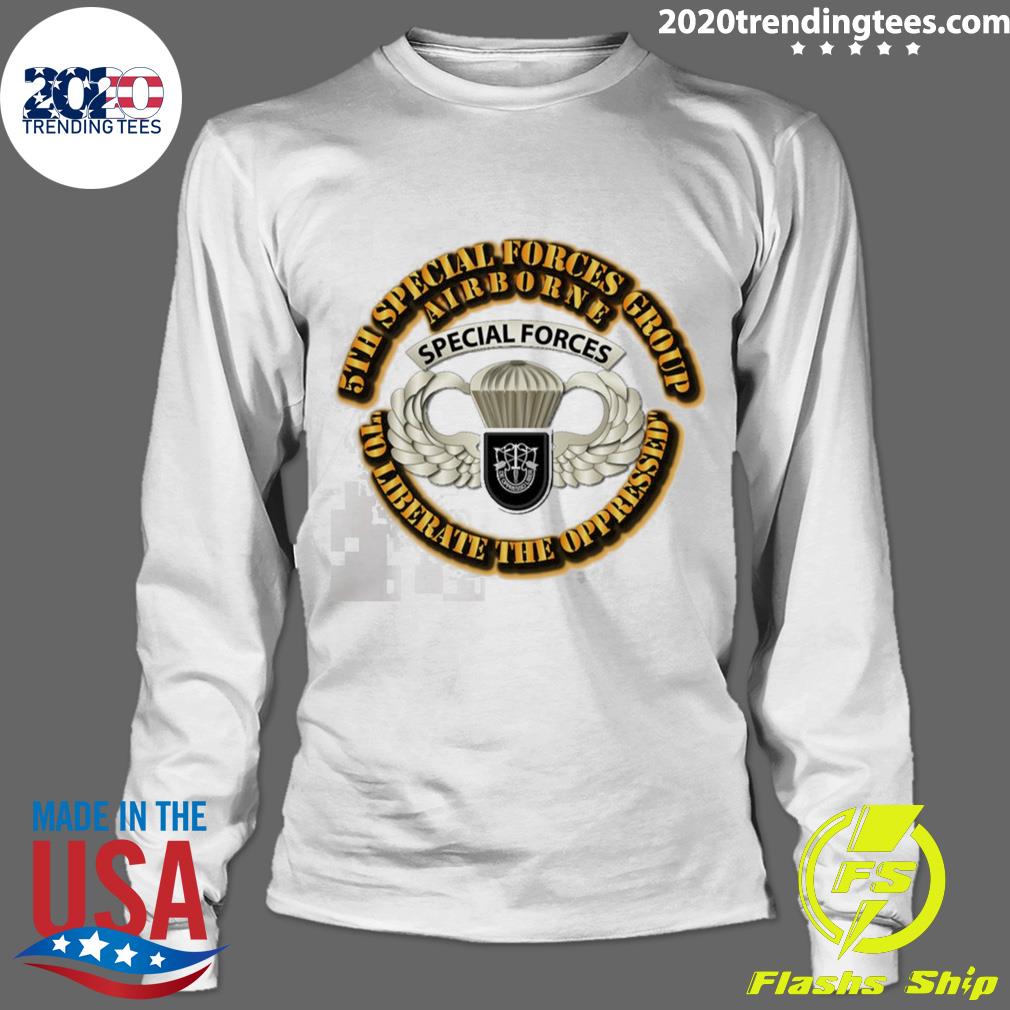 Nice sof 5th Sfg Airborne Badge - Adult & Kids T-Shirts, Sweatshirts & Hoodies apparel design preview 4