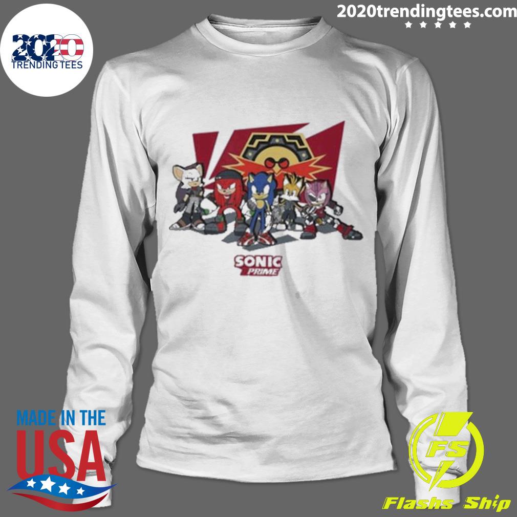 Nice sonic Prime Team - Adult & Kids T-Shirts, Sweatshirts & Hoodies apparel design preview 4