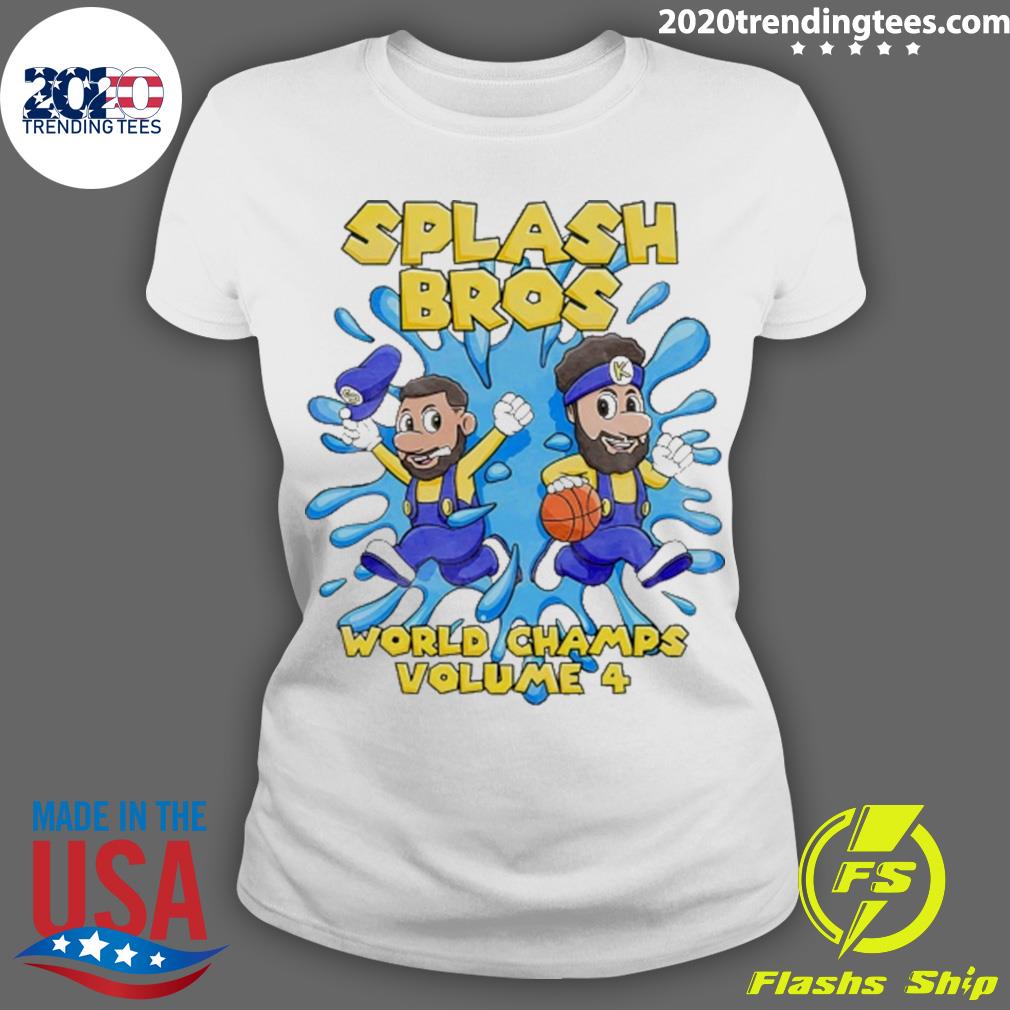 Nice splash Bros World Champs Volume 4 S Gs - Adult & Kids T-Shirts, Sweatshirts & Hoodies apparel design preview 3
