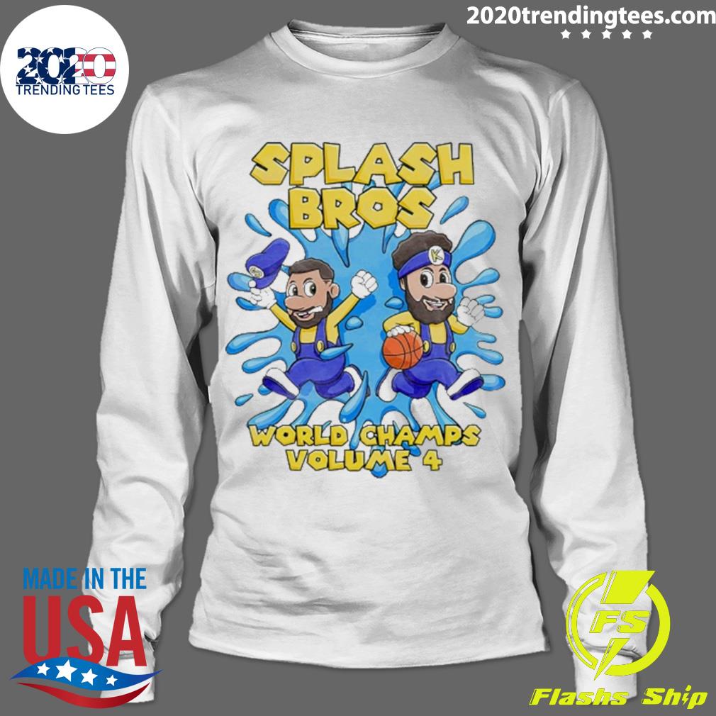 Nice splash Bros World Champs Volume 4 S Gs - Adult & Kids T-Shirts, Sweatshirts & Hoodies apparel design preview 4