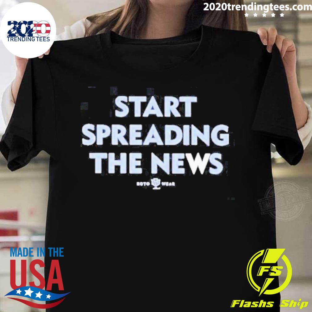 Nice star spreading the news - Adult & Kids T-Shirts, Sweatshirts & Hoodies apparel design preview 1